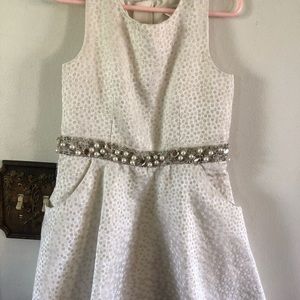 Children’s cream formal dress